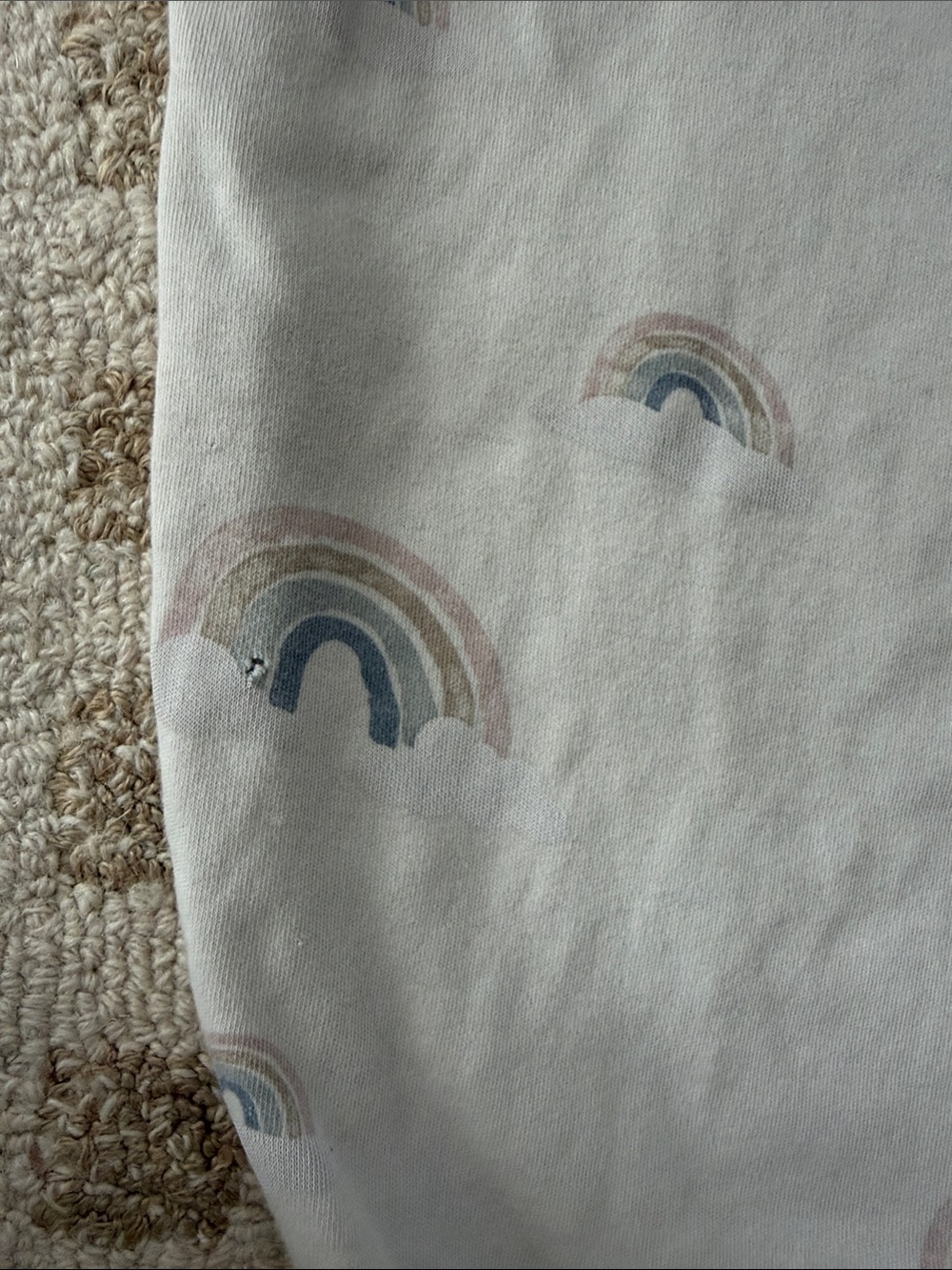4 Season® Ultimate Toddler Sleep Bag, Merino Wool & Organic Cotton in Rainbow - Picture 5 of 11